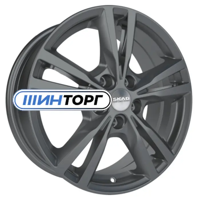 СКАД Мельбурн (КЛ245) 7x17 5x108 ET50 D63.35 Графит Литой