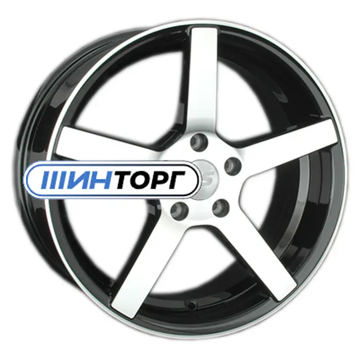 LS 742 8.5x19 5x112 ET40 D66.6 BKF Литой