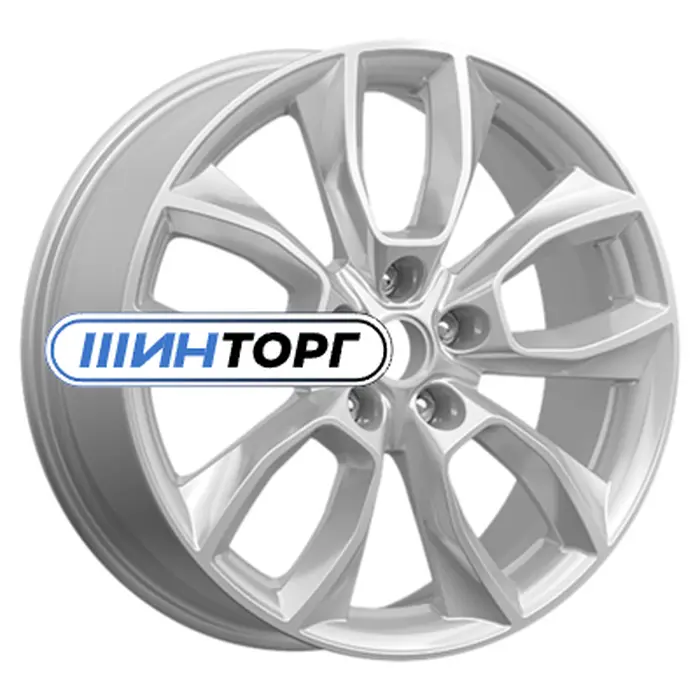 Premium Series КР001 (Karoq) 7x18 5x112 ET45 D57.1 Elite Silver Литой