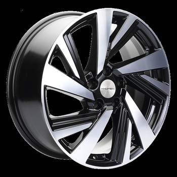 Khomen Khomen 1801 7,5x18 5*114,3 Et:39 Dia:60,1 Black-FP