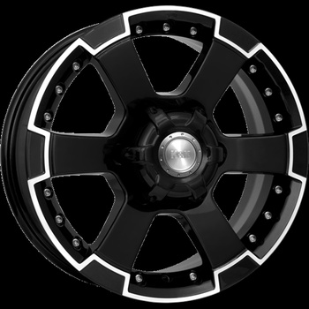 K&K K&K M56 7x16 6*139,7 Et:22 Dia:107,6 алмаз черный