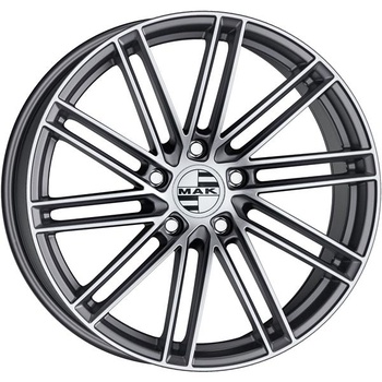 MAK MAK Leipzig 9,5x22 5*130 Et:68 Dia:71,6 Gunmetal Mirror Face