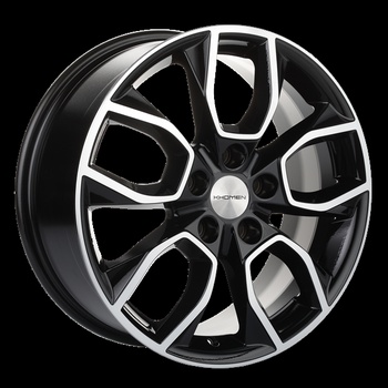 Khomen Khomen 1713 7x17 5*114,3 Et:45 Dia:67,1 Black-FP