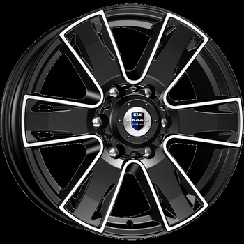 K&K K&K Севенна 7x17 6*139,7 Et:33 Dia:100,1 алмаз черный
