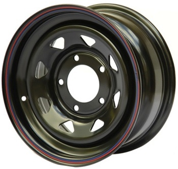 Off-Road-Wheels Off-Road-Wheels Black mat 8x16 5*139,7 Et:0 Dia:110,1 Черный Матовый