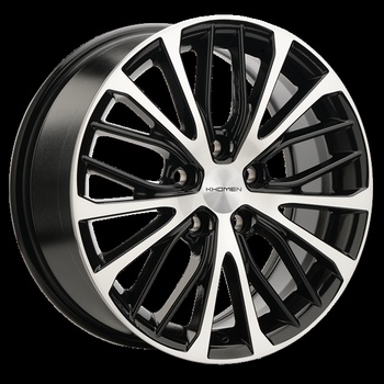Khomen Khomen 1705 7x17 5*112 Et:49 Dia:57,1 Black-FP