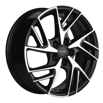 Khomen Khomen 1722 6.5x17 5*112 Et:38 Dia:57.1 Black-FP