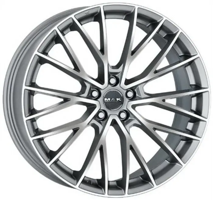 MAK Speciale-D 9,5x19 5*112 Et:20 Dia:66,6 Graphite Mirror Face