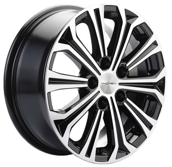Khomen Khomen 1610 6,5x16 5*112 Et:46 Dia:57,1 Black-FP