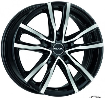 MAK MAK MILANO 6,5x16 5*114,3 Et:40 Dia:76,1 Black Mirror