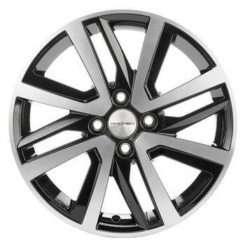 Khomen Khomen 1609 6x16 4*100 Et:47 Dia:56,6 Black-FP