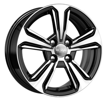 K&K K&K КС 777 6x15 4*100 Et:46 Dia:54,1 алмаз черный