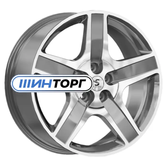 Premium Series КР008 (Discovery 5) 8.5x20 5x120 ET47 D72.6 Diamond Gloss Graphite Литой
