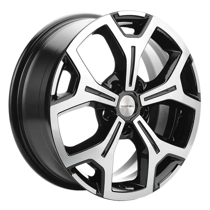 Khomen 1710 6,5x17 5*108 Et:33 Dia:60,1 Black-FP