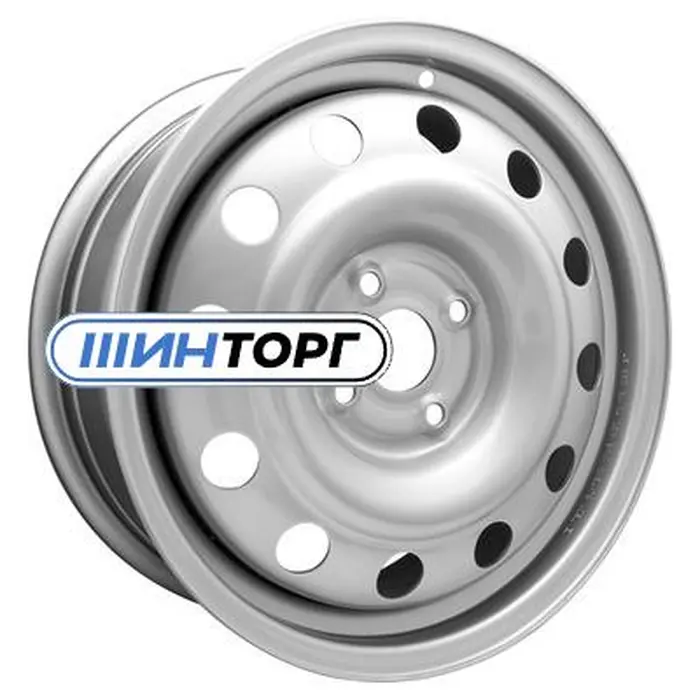 ТЗСК Hyundai Solaris, Kia Rio 6x15 4x100 ET48 D54.1 Серебро Штампованный