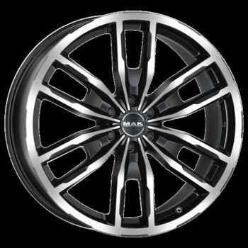 MAK MAK Peak 7,5x17 6*139,7 Et:33 Dia:100,1 Black Mirror