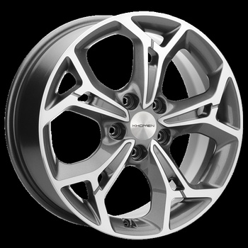 Khomen Khomen 1702 7x17 5*114,3 Et:51 Dia:67,1 GRAY-FP