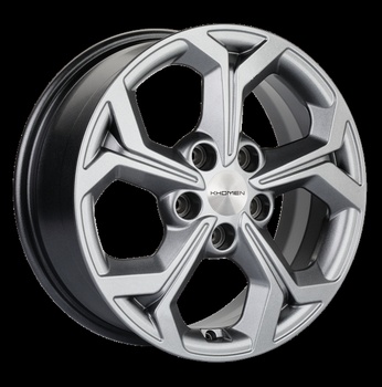 Khomen Khomen 1606 6,5x16 5*114,3 Et:46 Dia:67,1 G-Silver