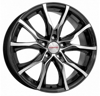 K&K K&K Твист 7,5x17 5*108 Et:32 Dia:67,1 алмаз чёрный