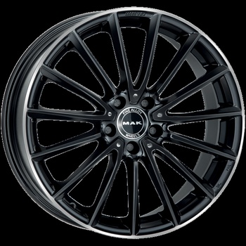 MAK MAK Komet 8x18 5*112 Et:33 Dia:66,6 Gloss Black Mirror Ring