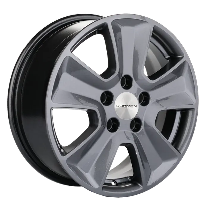 Khomen 1601 6,5x16 5*114,3 Et:50 Dia:66,1 Gray