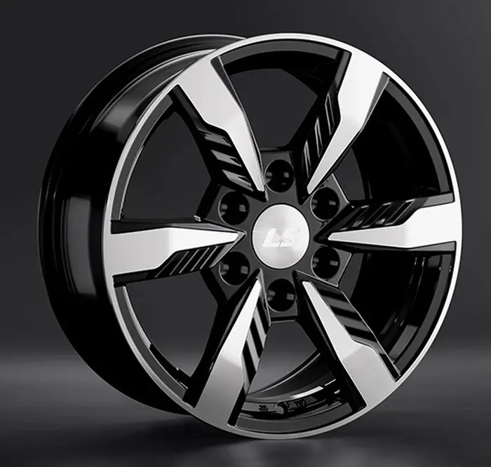 LS wheels LS1301 7,5x17 6*139,7 Et:30 Dia:106,1 bkf