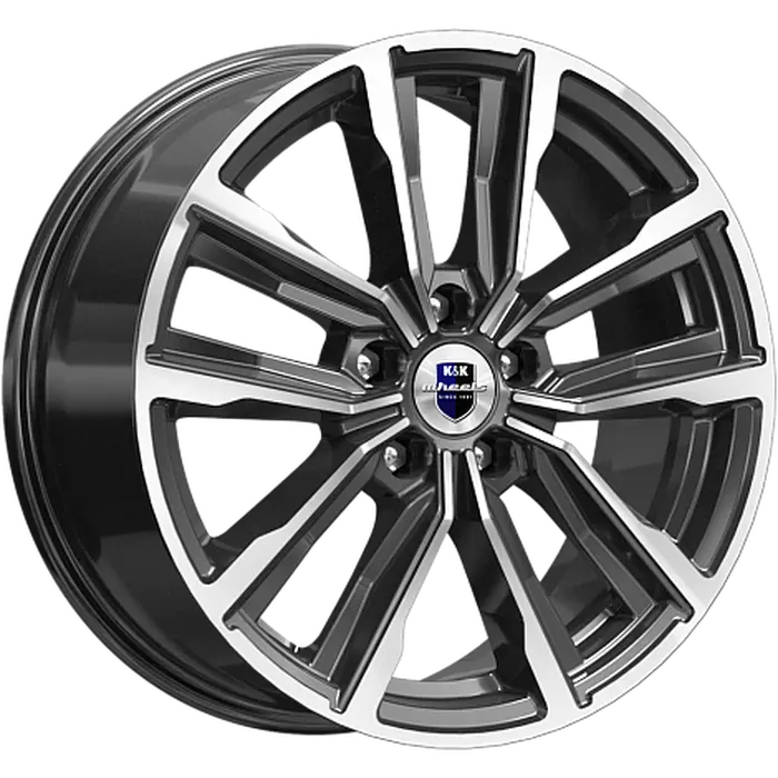 K&K Лацио 7,5x17 5*114,3 Et:45 Dia:67,1 алмаз черный
