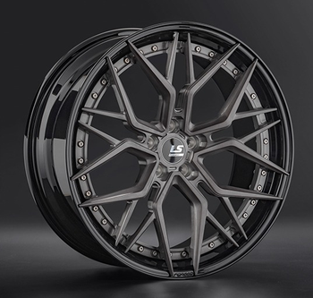 LS Forged FG35 10,5x21 5*112 Et:43 Dia:66,6 ALBRSD-GM/BK