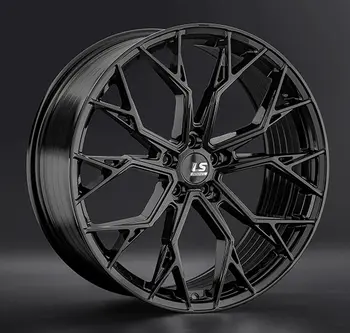 LS wheels FlowForming RC61 9x21 5*108 Et:38,5 Dia:63,3 bk