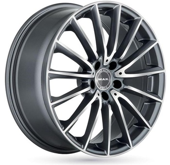 MAK MAK Komet 8x19 5*112 Et:33 Dia:66,6 Gun Metallic Mirror Face