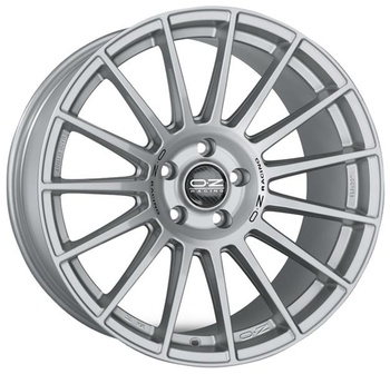 OZ OZ SUPERTURISMO DAKAR 11x20 5*130 Et:48 Dia:71,6 MATT RACE SILVER BLACK LETTERING