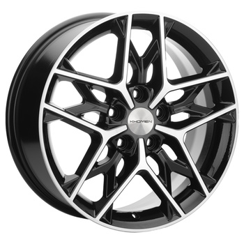 Khomen Khomen 1709 7x17 5*108 Et:50 Dia:63,3 Black-FP