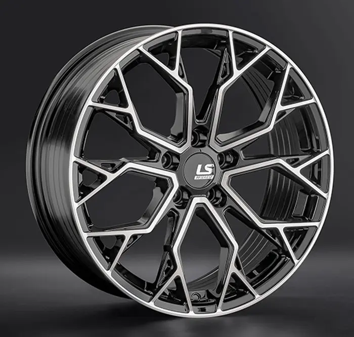 LS wheels FlowForming RC61 9x21 5*108 Et:38,5 Dia:63,4 bkf
