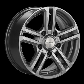 Khomen Khomen 1602 6,5x16 5*139,7 Et:40 Dia:98 Gray