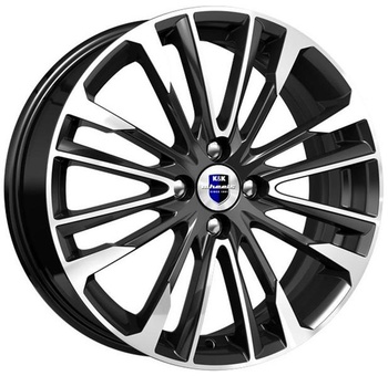 K&K K&K Сильверстоун 6,5x17 4*100 Et:45 Dia:67,1 алмаз чёрный