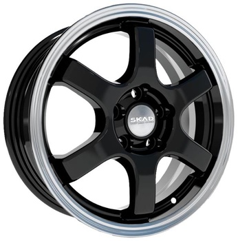 СКАД Скад Киото 6x15 4*100 Et:45 Dia:67,1 алмаз-антрацит