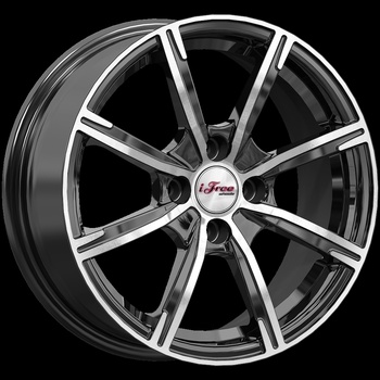 iFree Калибр 6x15 4*100 Et:38 Dia:67,1 Блэк Джек