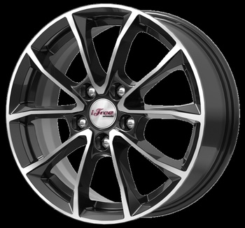 iFree iFree Джет 6,5x16 5*114,3 Et:43 Dia:67,1 Блэк Джек