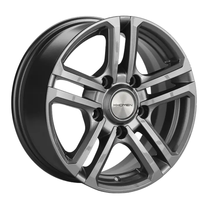 Khomen 1602 6,5x16 5*139,7 Et:35 Dia:98 Gray