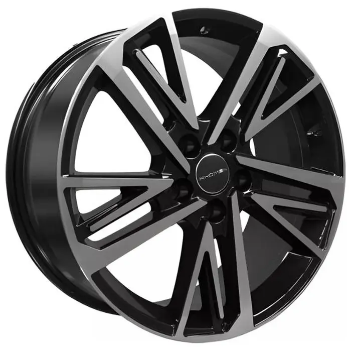 Khomen KHW1815 8x18 5*108 Et:41 Dia:65,1 Black-FP