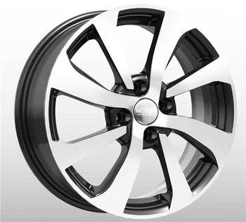 K&K K&K КС893 6x16 4*100 Et:41 Dia:60,1 алмаз чёрный