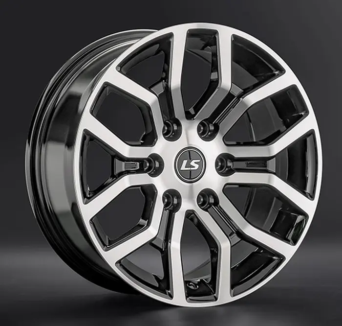 LS wheels LS1367 9x18 6*139,7 Et:25 Dia:106,1 bkf