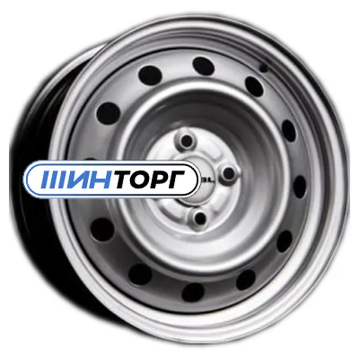Trebl 42E45S 4.5x13 4x114.3 ET45 D69.1 Silver Штампованный