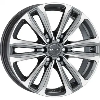 MAK Safari 8x18 6*130 Et:53 Dia:84,1 Gunmetal Mirror Face