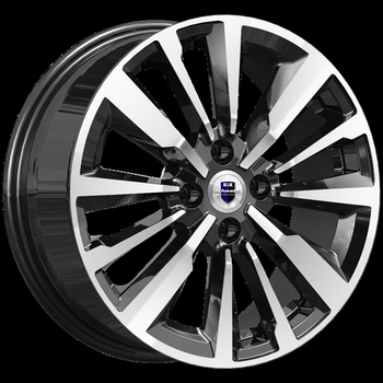 K&K K&K Эрман 6,5x16 4*100 Et:50 Dia:60,1 алмаз чёрный