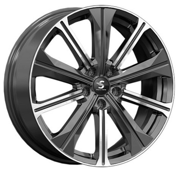 Premium Series Premium Series КР013 7x19 5*114,3 Et:40 Dia:64,1 Diamond Black Gris