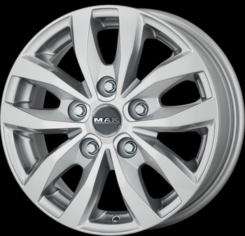 MAK MAK Load 5 6,5x15 5*160 Et:58 Dia:65,1 Silver