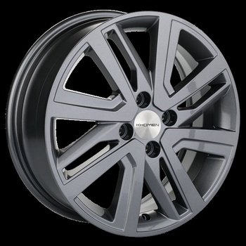 Khomen Khomen 1609 6x16 4*100 Et:37 Dia:60,1 Gray